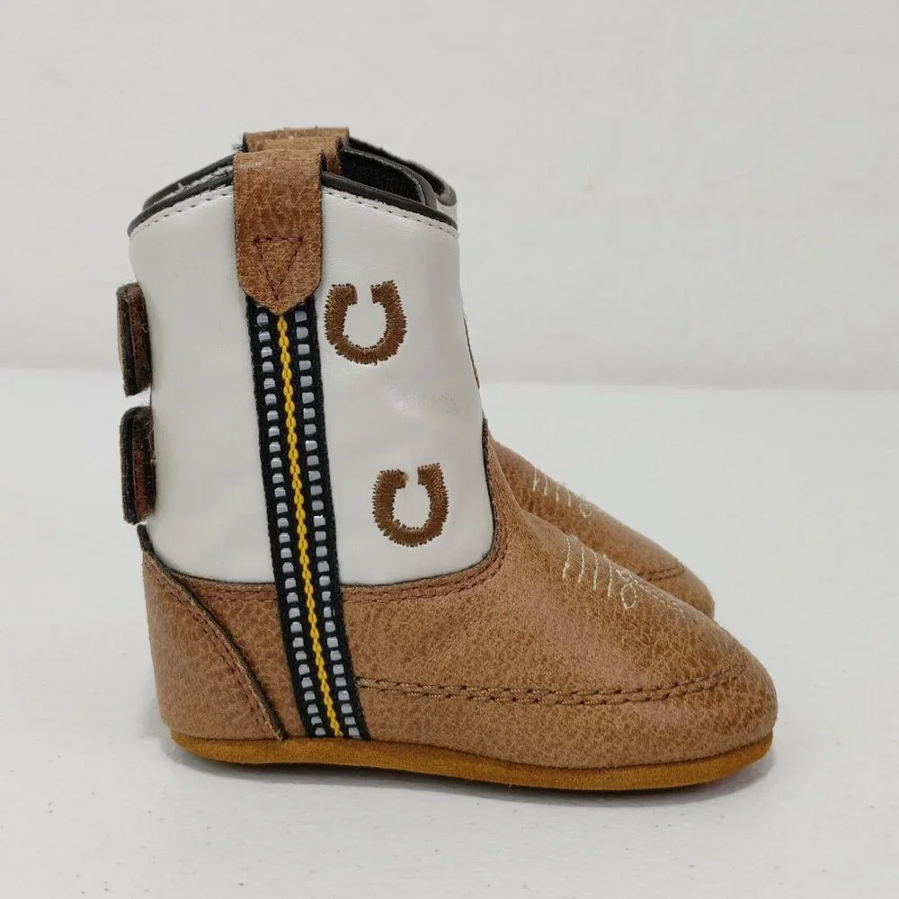 Lil Boot Barn Toddler Western Style Boots Size 3.0/D (6 to 9 months)